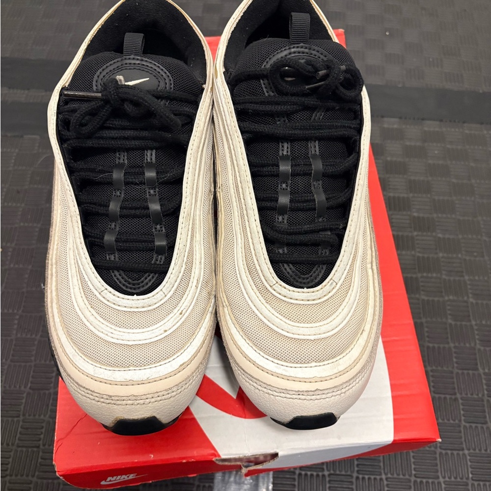 Nike Air Max 97 Black and Cream Shoes